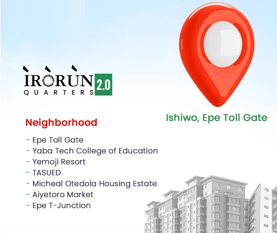 For Sale: Land Epe Toll Gate, Ishiwo Epe LGA - Irorun Quaters 2.0 is unarguably the most beautiful, secured and serene estate within the Epe neighborhood. 