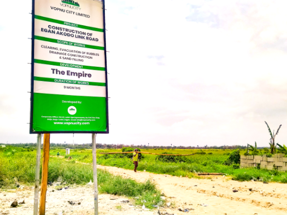 Land for sale in Akodo Ibeju Lekki Lagos - Empire Estate